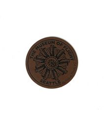 TMOF Le Rhone 9C Leather Sticker Patch