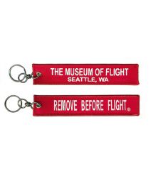 Remove Before Flight Key Ring