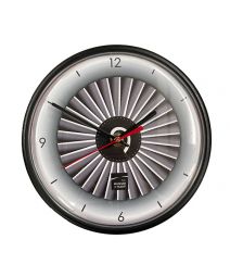 Jet Engine Turbine Wall Clock