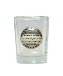 Square Bench Mark Shot glass