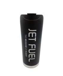 Jet Fuel 16oz Matte Black Travel Mug