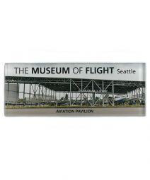 Aviation Pavilion Panorama Photo Magnet