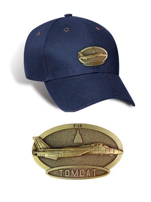 F-14 Tomcat Medallion Cap