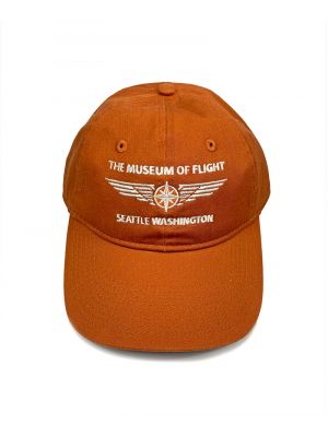 Compass Wings Cap Texas Orange