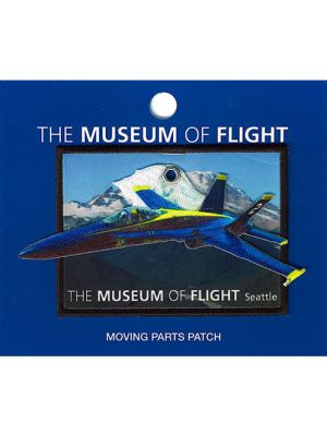 Moving F/A-18 Blue Angel Patch