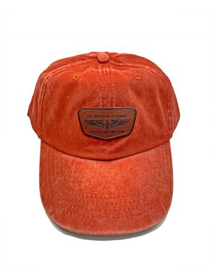 Compass Wings Leather Patch Rust Cap