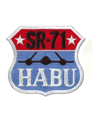 Lockheed SR-71 Blackbird HABU Shield Patch
