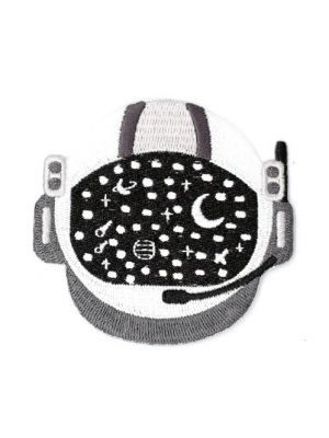 Astronaut Helmet Patch