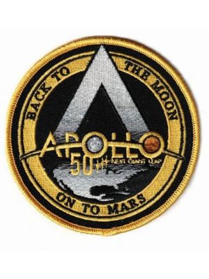 Apollo 50 Back To The Moon On To Mars Patch