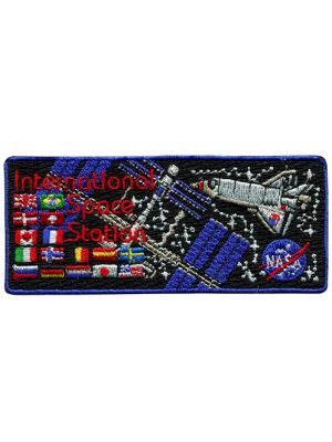 International Space Station Flags Patch