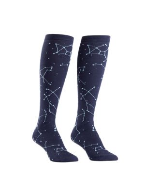 Women's Constellation Knee High Socks