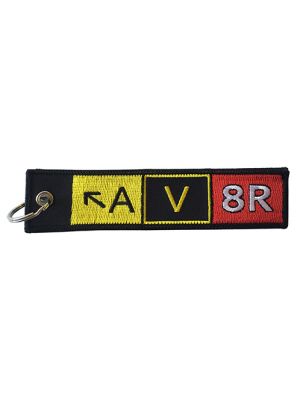Embroidered AV8R Keychain