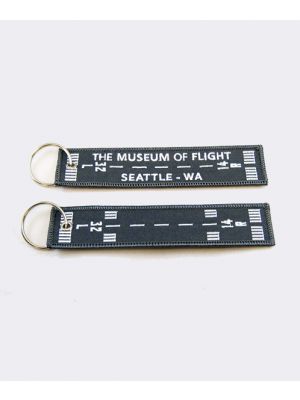 Boeing Field TMOF Runway Keychain