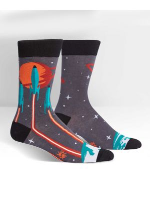 Launch From Earth Crew Socks