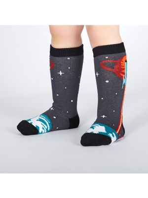 Toddler Launch From Earth Knee High Socks