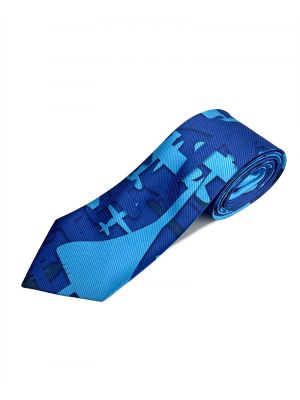 The Museum of Flight Silhouette Airplanes Tie