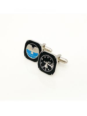 Altimeter and Horizon Instrument Cufflinks