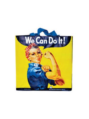 Rosie the Riveter Reusable Tote Bag