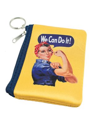 Rosie The Riveter Coin Purse