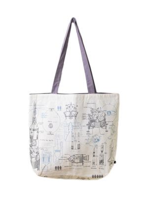 Rocketry Canvas Shoulder Tote