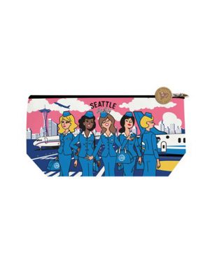 Seattle Jet City Flight Attendant Bag