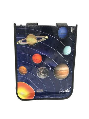 NASA Solar System Laminated Tote Bag