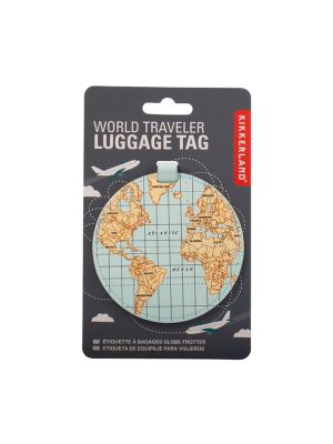 World Traveler Luggage Tag