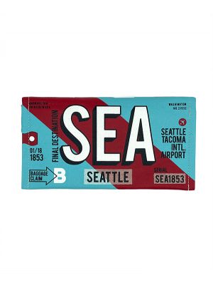 Seattle Luggage Tag Travel Wallet