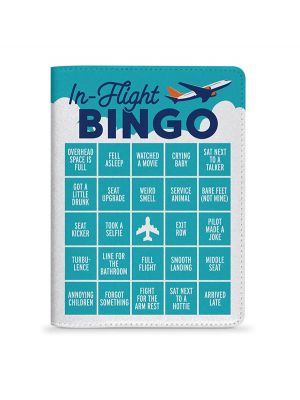 In-Flight Bingo Passport Holder