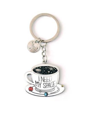 I Need My Space Keychain