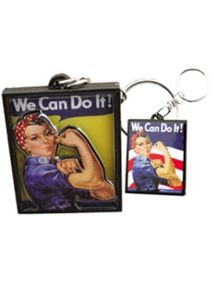 Rosie The Riveter Keychain