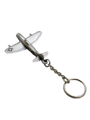 P-47 Thunderbolt Pewter Keychain