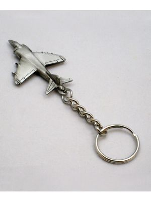AV-8B Harrier Pewter Keychain