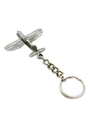 Vought F4U Corsair Pewter Keychain