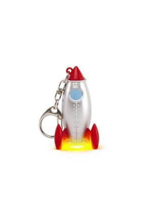 Rocket LED with Sound Keychain