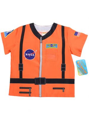 Orange My First Career Astronaut Costume Shirt