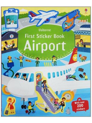 Usborne First Sticker Book Airport