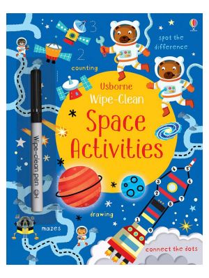 Wipe-Clean Space Activities