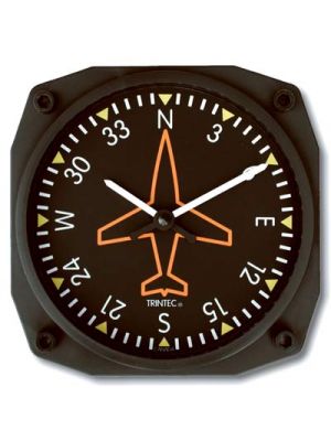 Directional Gyro Wall Clock 6.5