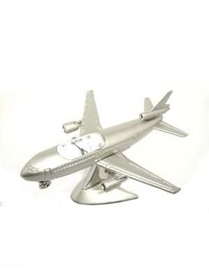 Commercial Jet Plane Clock