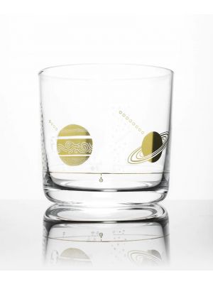 Solar System Whiskey Glass