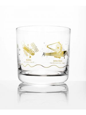 Space Telescopes Whiskey Glass