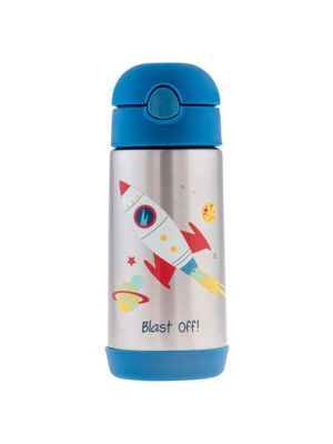 Space Rocket Stainless Steel Water Bottle