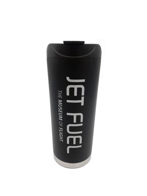 Jet Fuel 16oz Matte Black Travel Mug