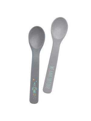 Space Silicone Baby Spoons