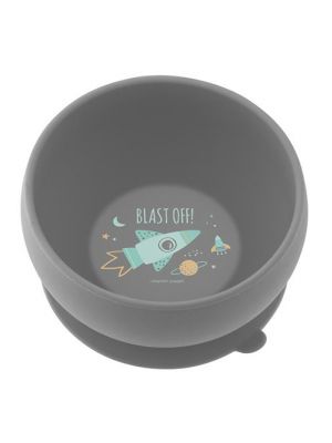 Space Silicone Suction Cup Bowl