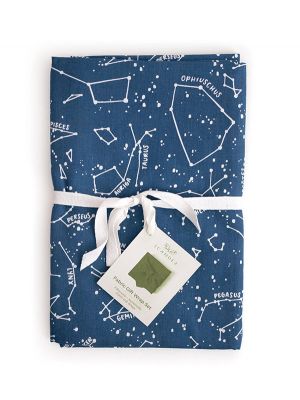 Constellations Fabric Gift Wrap Set