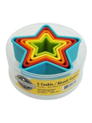 Star Biscuit Cutter 5 Piece Set