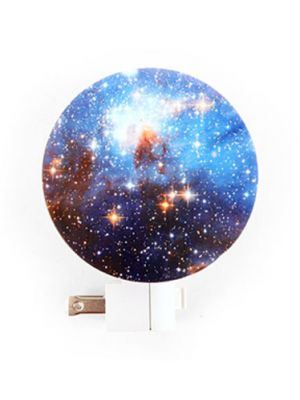 Round Galaxy Night Light