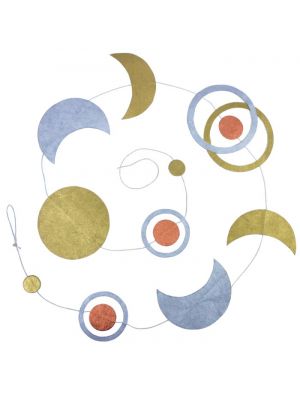 Moon Phase Paper Garland